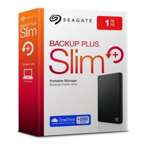 1TB SEAGATE BACKUP PLUS SLIM