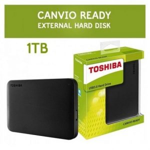 1TB TOSHIBA PORTABLE HARD DISK