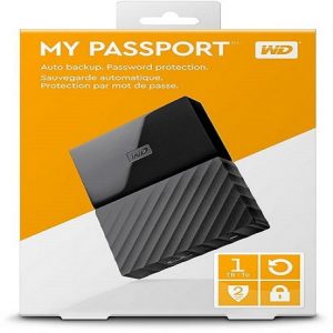 1TB WD MY PASSPORT PORTABLE HARD DISK