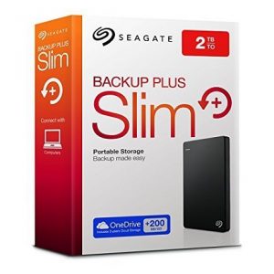 2TB SEAGATE BACKUP PLUS SLIM